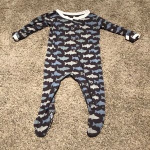 Kickee Pants Stone Trout Footie